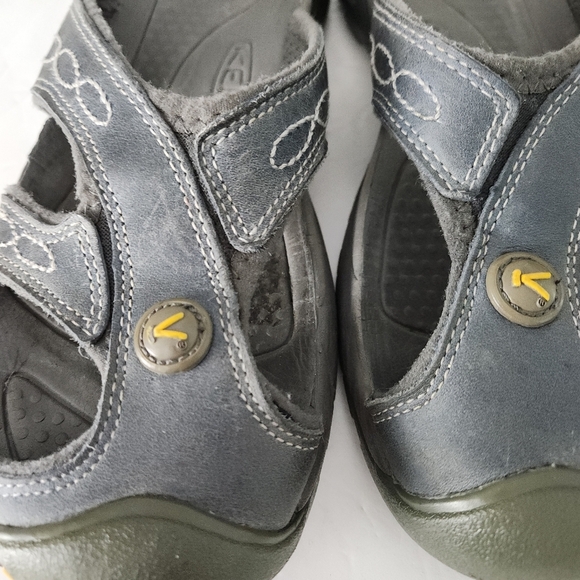 KEEN Slip-On Outdoor Sandals blue/grey size 7.5 - Picture 5 of 10